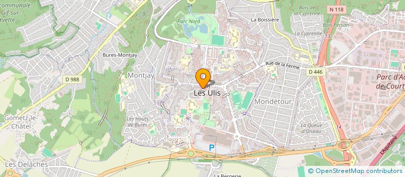 localisation de l'entreprise CAISSE DES ECOLES DE LES ULIS à LES ULIS