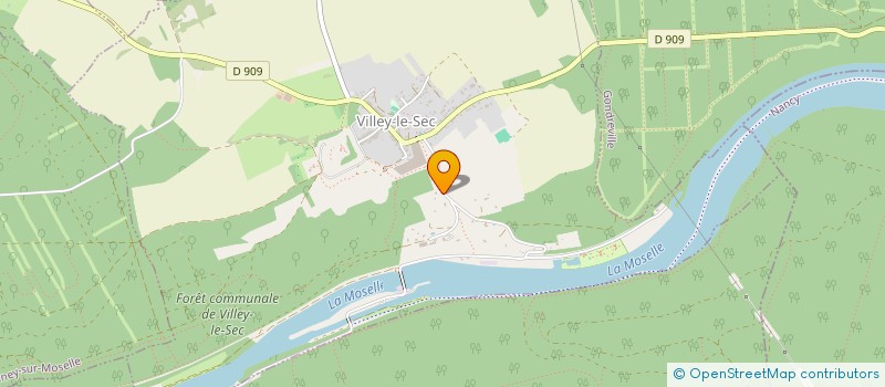 localisation de l'entreprise CAISSE DES ECOLES DE LIVERDUN  GONDREVILLE