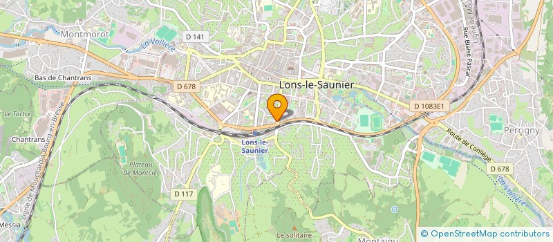 localisation de l'entreprise CAISSE DES ECOLES DE LONS LE SAUNIER à LONS-LE-SAUNIER