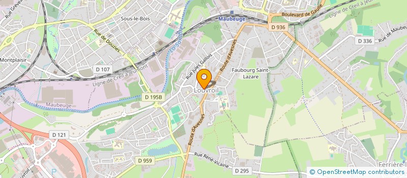 localisation de l'entreprise CAISSE DES ECOLES DE LOUVROIL à LOUVROIL