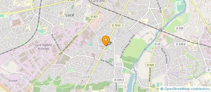 localisation de l'entreprise CAISSE DES ECOLES DE LUISANT à LUISANT