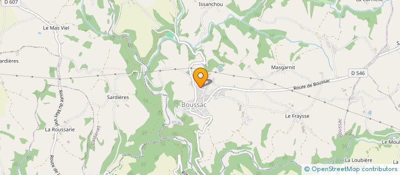 localisation de l'entreprise CAISSE DES ECOLES DE MANHAC à MANHAC