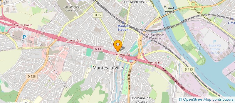 localisation de l'entreprise CAISSE DES ECOLES DE MANTES LA VILLE à MANTES-LA-VILLE