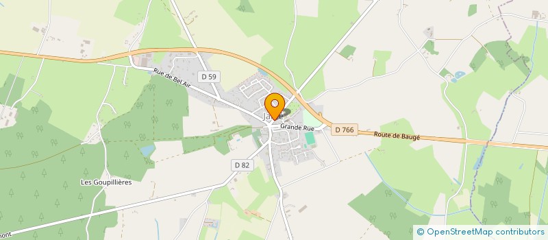 localisation de l'entreprise CAISSE DES ECOLES DE MARCE  MARCE