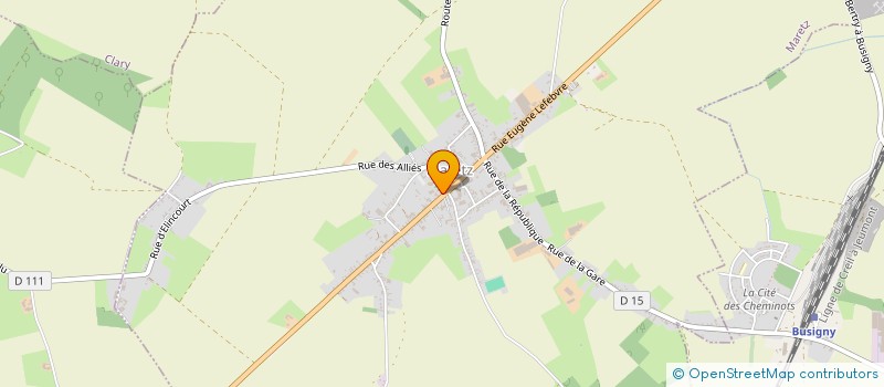 localisation de l'entreprise CAISSE DES ECOLES DE MARETZ  MARETZ