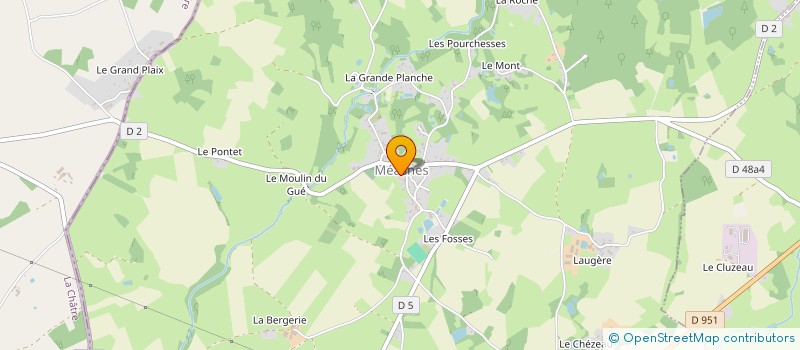 localisation de l'entreprise CAISSE DES ECOLES DE MEASNES  MEASNES