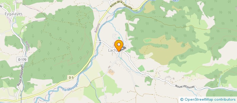 localisation de l'entreprise CAISSE DES ECOLES DE MEVOUILLON  MEVOUILLON