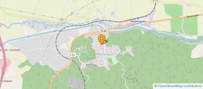 localisation de l'entreprise CAISSE DES ECOLES DE MEYRARGUES à MEYRARGUES