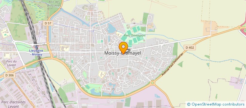 localisation de l'entreprise CAISSE DES ECOLES DE MOISSY CRAMAYEL à MOISSY-CRAMAYEL