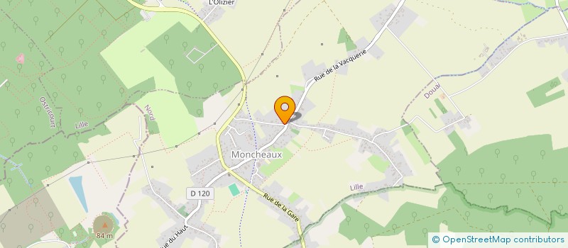 localisation de l'entreprise CAISSE DES ECOLES DE MONCHEAUX à MONCHEAUX