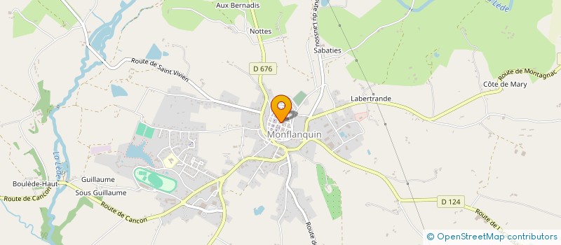 localisation de l'entreprise CAISSE DES ECOLES DE MONFLANQUIN à MONFLANQUIN