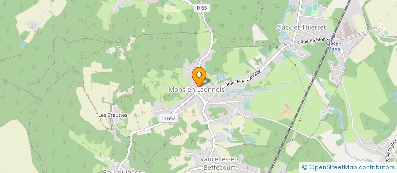 localisation de l'entreprise CAISSE DES ECOLES DE MONS EN LAONNOIS à MONS-EN-LAONNOIS