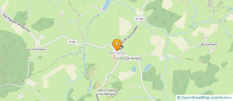 localisation de l'entreprise CAISSE DES ECOLES DE MONT-SAINT-VINCENT  MONT-SAINT-VINCENT