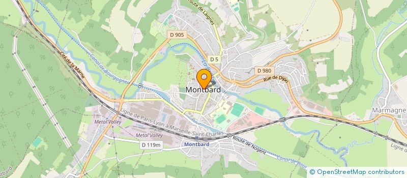 localisation de l'entreprise CAISSE DES ECOLES DE MONTBARD à MONTBARD