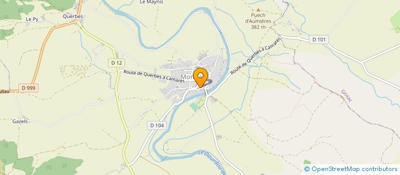 localisation de l'entreprise CAISSE DES ECOLES DE MONTLAUR à MONTLAUR