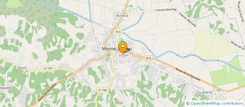 localisation de l'entreprise CAISSE DES ECOLES DE MORNE A L'EAU à MORNE A L'EAU