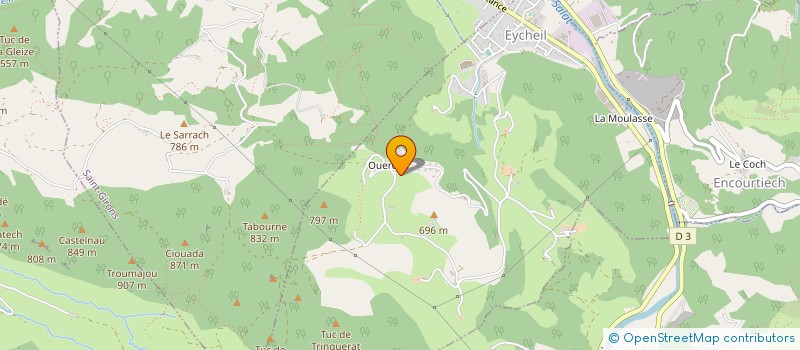 localisation de l'entreprise CAISSE DES ECOLES DE MOULIS à MOULIS