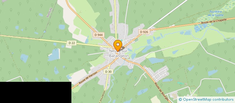 localisation de l'entreprise CAISSE DES ECOLES DE NANCAY  NANCAY