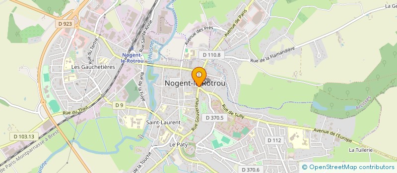 localisation de l'entreprise CAISSE DES ECOLES DE NOGENT LE ROTROU à NOGENT-LE-ROTROU