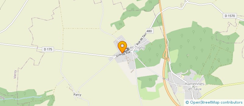 localisation de l'entreprise CAISSE DES ECOLES DE PARCY ET TIGNY à PARCY-ET-TIGNY