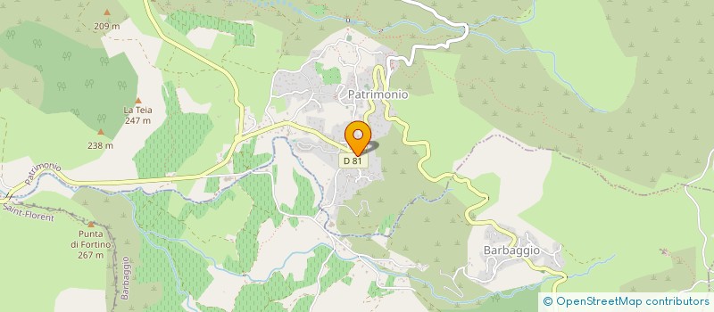 localisation de l'entreprise CAISSE DES ECOLES DE PATRIMONIO à PATRIMONIO