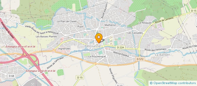 localisation de l'entreprise CAISSE DES ECOLES DE PELISSANNE à PELISSANNE