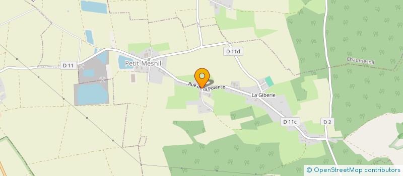 localisation de l'entreprise CAISSE DES ECOLES DE PETIT MESNIL  PETIT-MESNIL