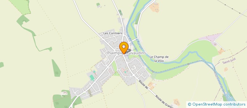 localisation de l'entreprise CAISSE DES ECOLES DE PLAIMPIED à PLAIMPIED-GIVAUDINS