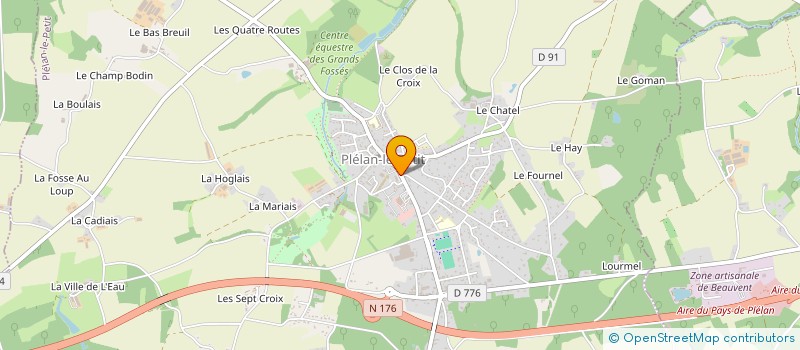 localisation de l'entreprise CAISSE DES ECOLES DE PLELAN LE PETIT à PLELAN-LE-PETIT