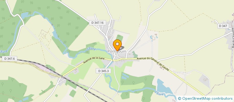 localisation de l'entreprise CAISSE DES ECOLES DE PONTGOUIN à PONTGOUIN
