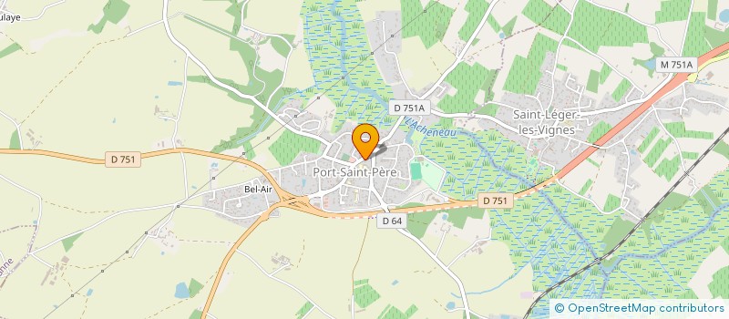 localisation de l'entreprise CAISSE DES ECOLES DE PORT SAINT PERE  PORT-SAINT-PERE