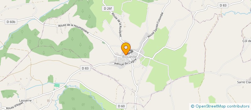 localisation de l'entreprise CAISSE DES ECOLES DE RAZECUEILLE  RAZECUEILLE