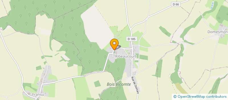 localisation de l'entreprise CAISSE DES ECOLES DE RIBEAUCOURT à RIBEAUCOURT