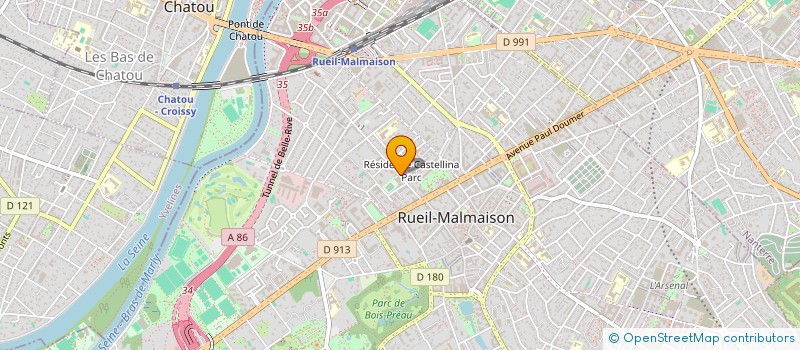 localisation de l'entreprise CAISSE DES ECOLES DE RUEIL MALMAISON à RUEIL-MALMAISON