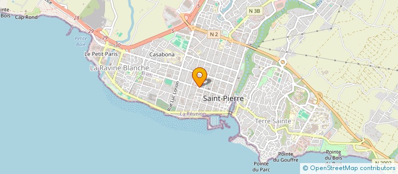 localisation de l'entreprise CAISSE DES ECOLES DE SAINT PIERRE à SAINT-PIERRE