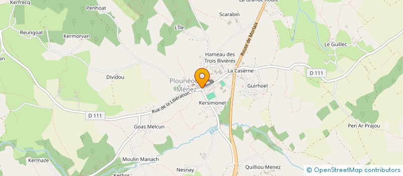 localisation de l'entreprise CAISSE DES ECOLES DE SAINT-THEGONNEC LOC-EGUINER à SAINT-THEGONNEC LOC-EGUINER
