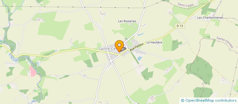 localisation de l'entreprise CAISSE DES ECOLES DE SAINTE CEROTTE à SAINTE-CEROTTE