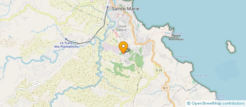 localisation de l'entreprise CAISSE DES ECOLES DE SAINTE-MARIE à SAINTE-MARIE