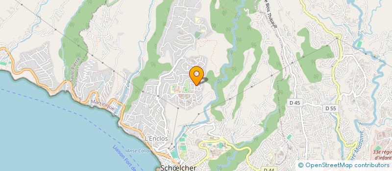 localisation de l'entreprise CAISSE DES ECOLES DE SCHOELCHER à SCHOELCHER