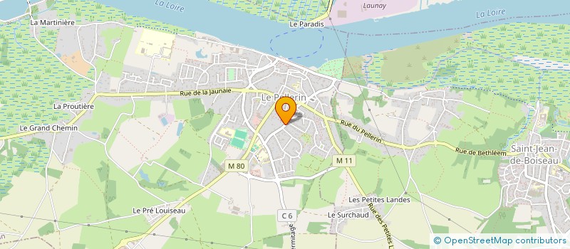 localisation de l'entreprise CAISSE DES ECOLES DE ST JEAN DE BOISEAU à SAINT-JEAN-DE-BOISEAU