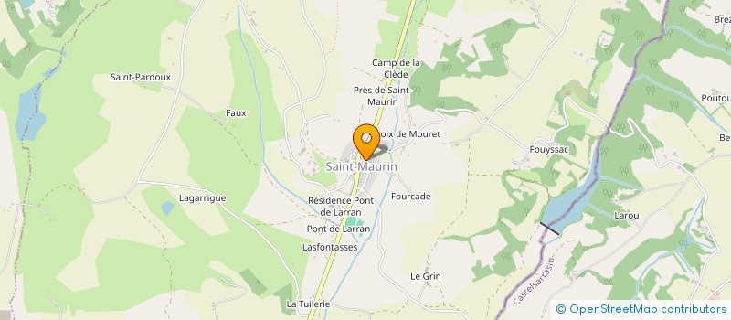 localisation de l'entreprise CAISSE DES ECOLES DE ST URCISSE à SAINT-URCISSE