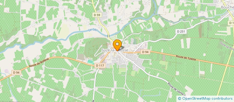 localisation de l'entreprise CAISSE DES ECOLES DE SUZE LA ROUSSE à SUZE-LA-ROUSSE