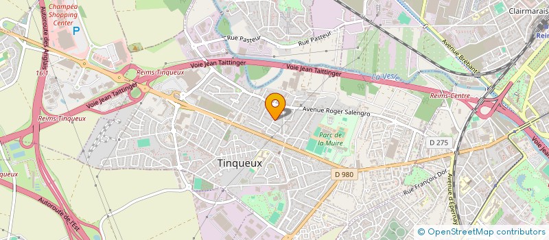 localisation de l'entreprise CAISSE DES ECOLES DE TINQUEUX à TINQUEUX
