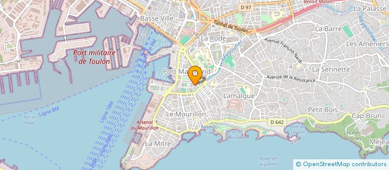 localisation de l'entreprise CAISSE DES ECOLES DE TOULON à TOULON
