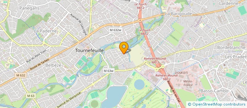 localisation de l'entreprise CAISSE DES ECOLES DE TOURNEFEUILLE à TOURNEFEUILLE