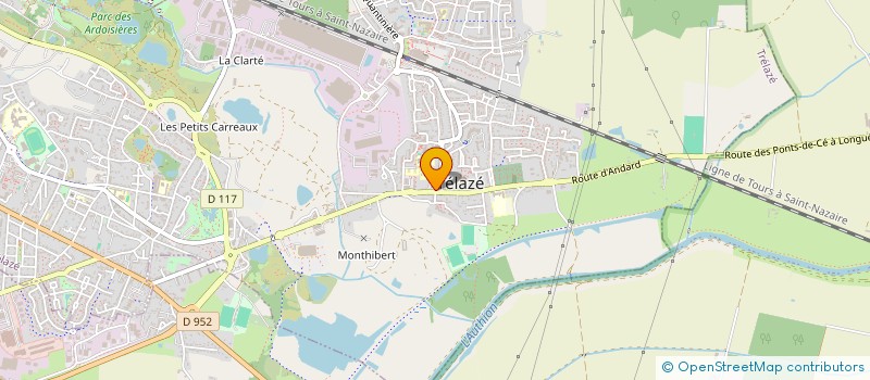 localisation de l'entreprise CAISSE DES ECOLES DE TRELAZE à TRELAZE