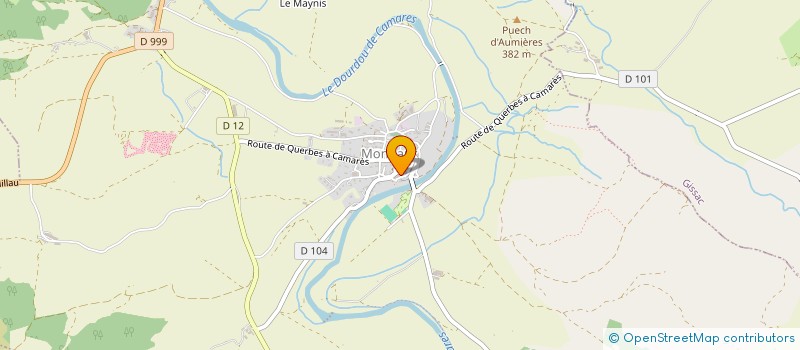 localisation de l'entreprise CAISSE DES ECOLES DE VABRES L'ABBAYE à VABRES L'ABBAYE