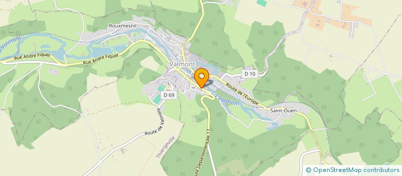 localisation de l'entreprise CAISSE DES ECOLES DE VALMONT à VALMONT