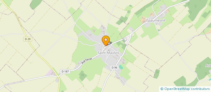 localisation de l'entreprise CAISSE DES ECOLES DE VILLERS CAMPSART à VILLERS-CAMPSART
