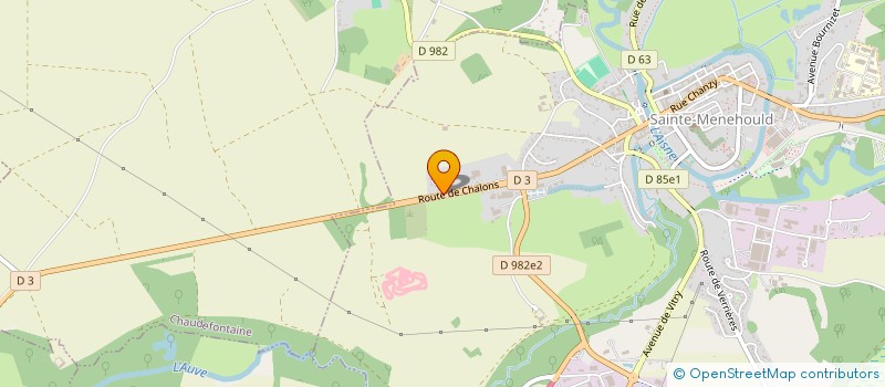 localisation de l'entreprise CAISSE DES ECOLES DE VILLERS EN ARGONNE  VILLERS-EN-ARGONNE